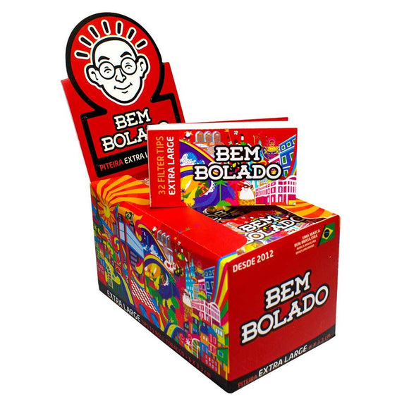 Caixa De Piteira De Papel Bem Bolado Extra Large (C/ 24un)