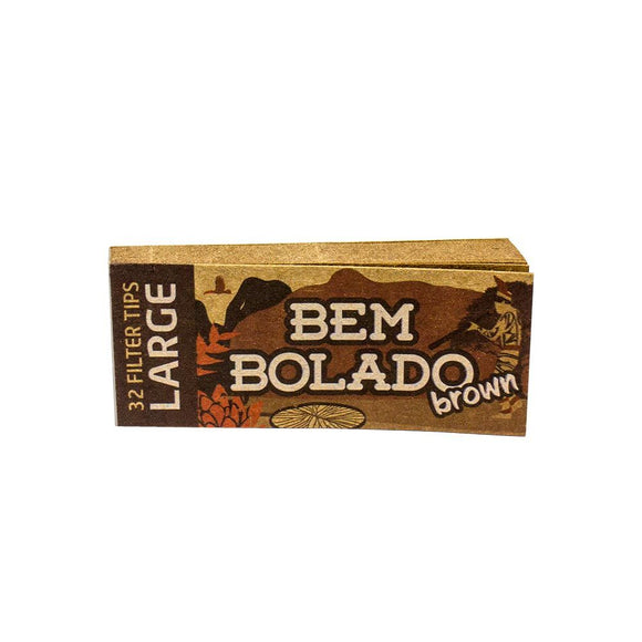 Piteira De Papel Bem Bolado Brown Large (Unidade)