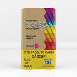 Tabaco Para Cigarro Rainbow Golden Brown 100% Natural HiTobacco - Display c/ 6 unid.