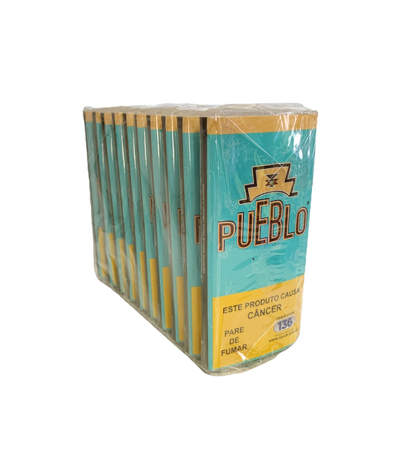 Tabaco Para Cigarro Pueblo Azul 30g – Pack c/ 10 unid