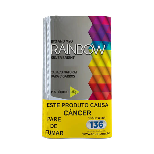 Tabaco Para Cigarro Rainbow Silver Bright HiTobacco 25g (Unid)