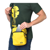 Shoulder Bag Secret Bag Yellow Finger - Amarela