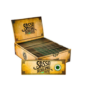 Seda Sasso Unbleached Organic 1 1/4 Size - Display com 20