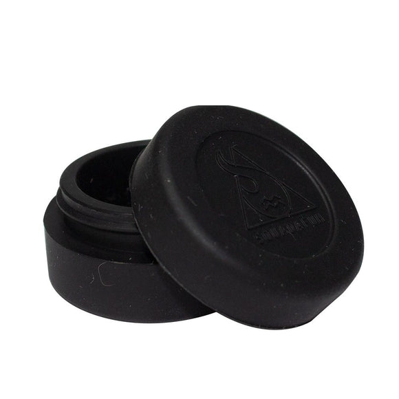 Container de Silicone Médio Squadafum 10ml - Preto