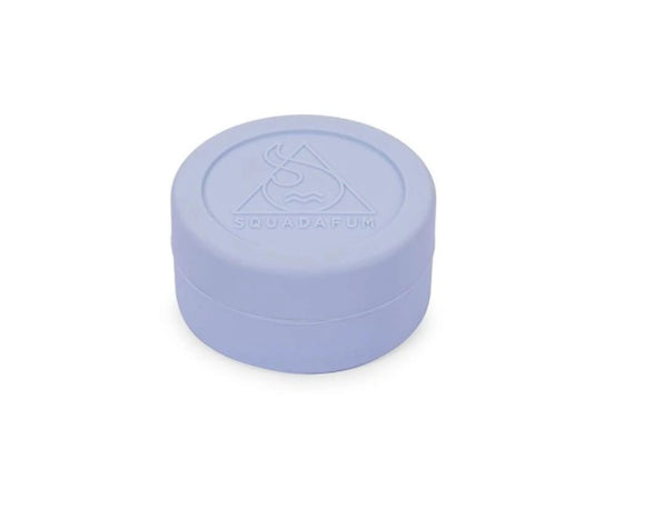 Container de Silicone Grande c/ Divisória Squadafum - Azul Pastel