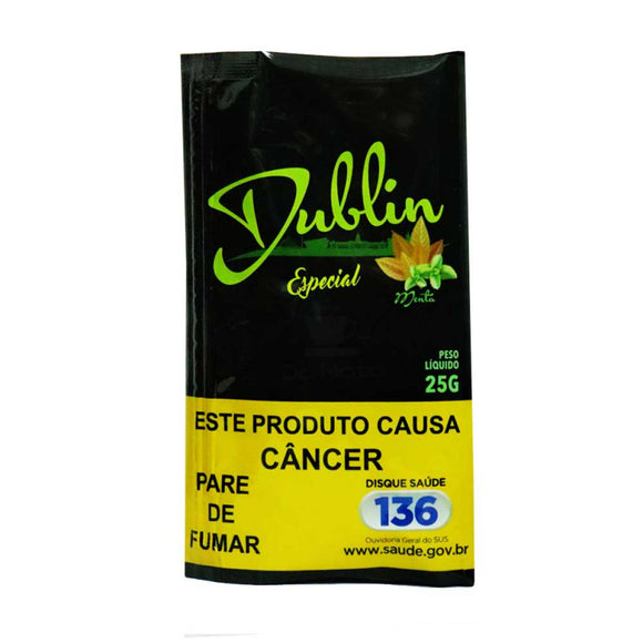 Tabaco Para Cigarro Dublin Menta 25g (Unidade)