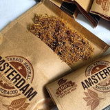 Tabaco Para Cigarro Amsterdam Orgânico - Display c/ 6 unid