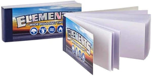 Piteira de Papel Elements Wide Rolling Tips (Unidade)