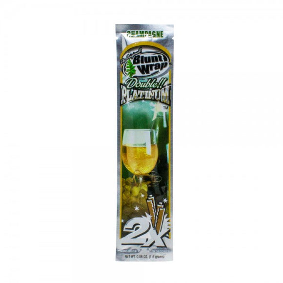 Blunt Wrap Double Platinum Champagne